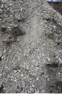 Photo Texture of Ground Gravel 0027